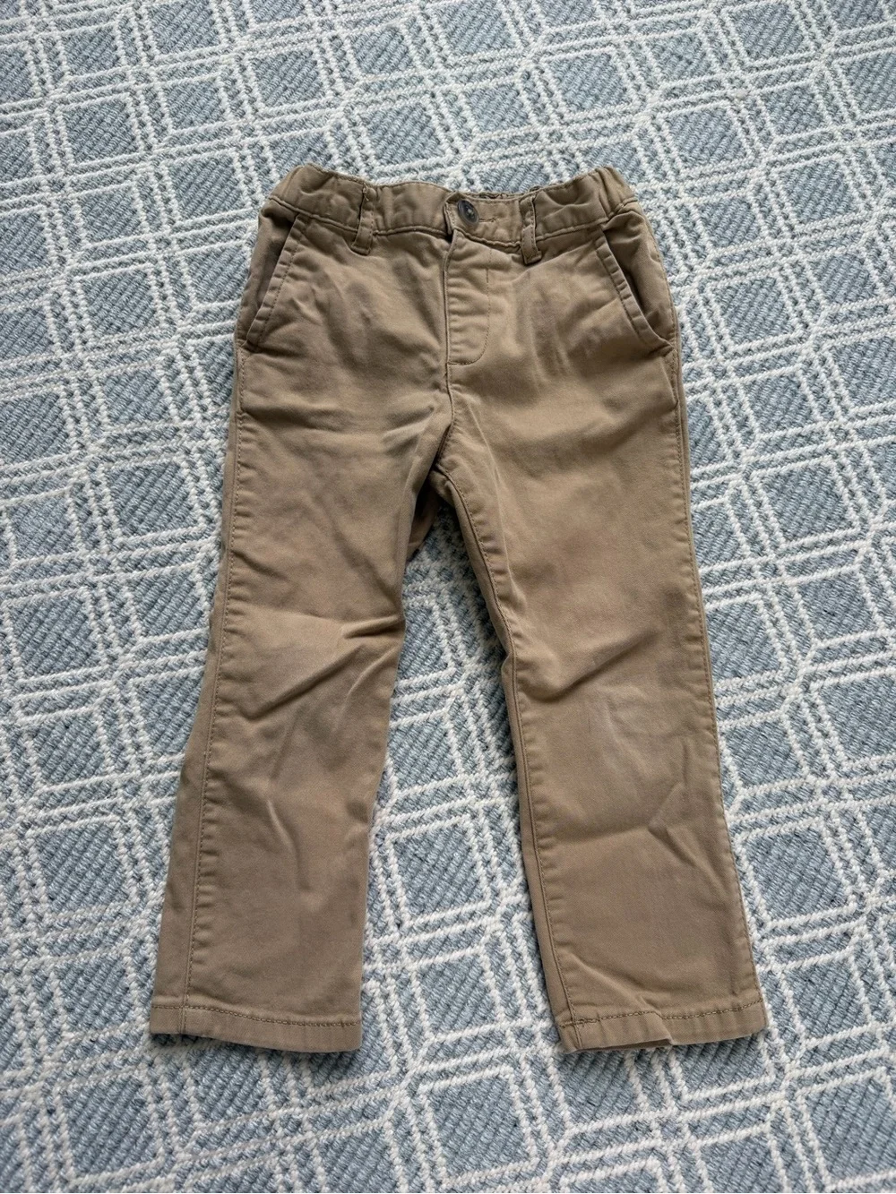 The Children's Place Boys Tan Straight Leg Pants